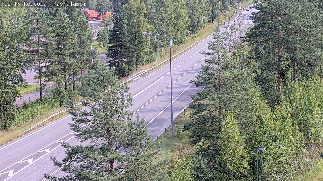 Kelikamerat Kuva Tie 15 Kouvola, Käyrälampi, Kouvola, Kymenlaakso