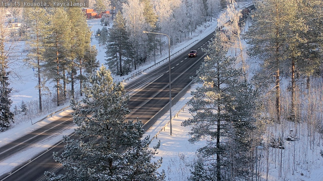 Kelikamerat Kuva Tie 15 Kouvola, Käyrälampi, Kouvola, Kymenlaakso