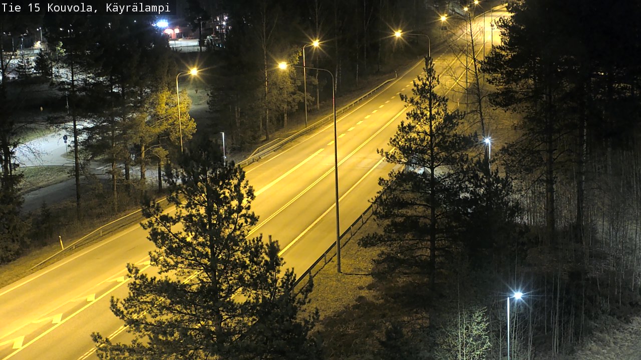 Kelikamerat Kuva Tie 15 Kouvola, Käyrälampi, Kouvola, Kymenlaakso