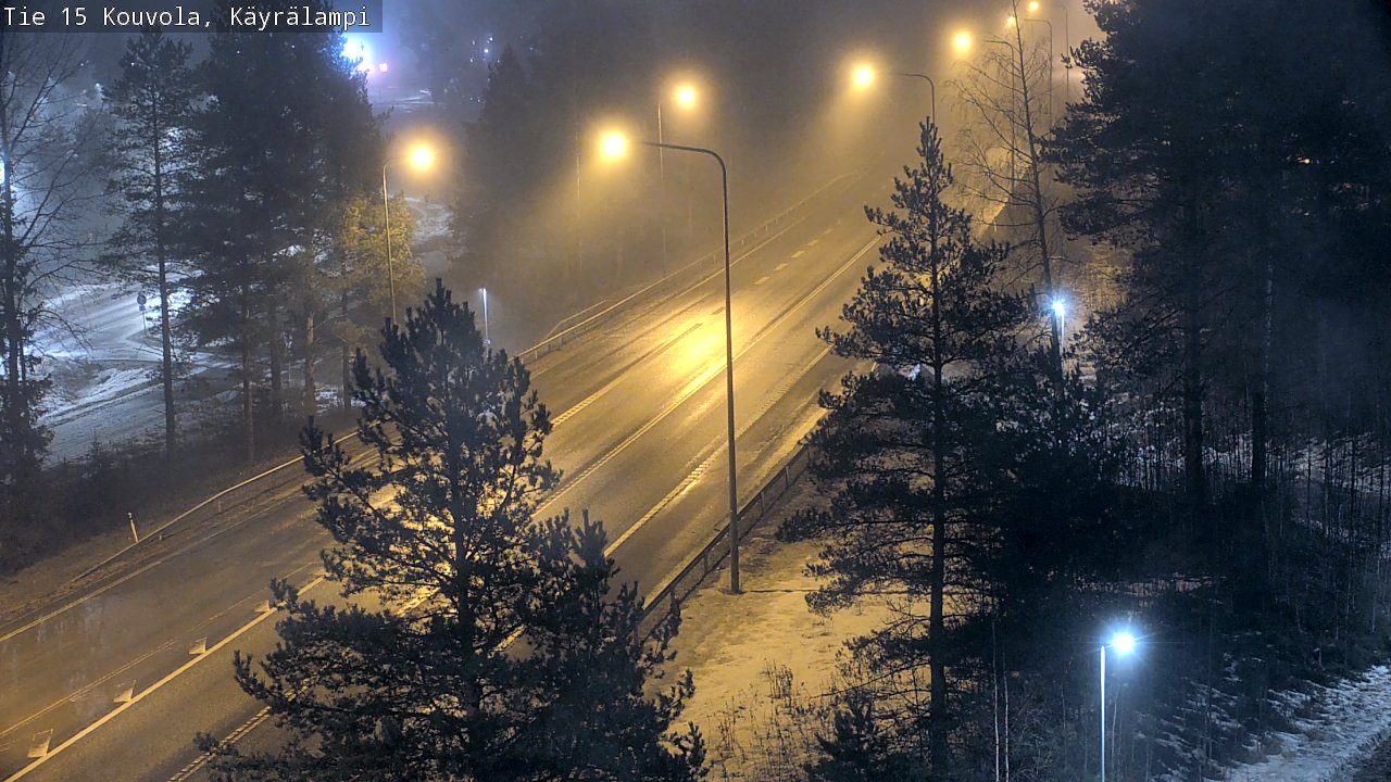 Kelikamerat Kuva Tie 15 Kouvola, Käyrälampi, Kouvola, Kymenlaakso