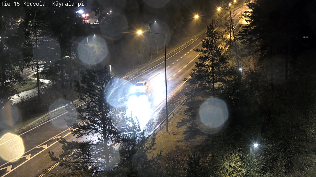 Kelikamerat Kuva Tie 15 Kouvola, Käyrälampi, Kouvola, Kymenlaakso