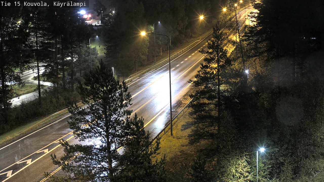 Kelikamerat Kuva Tie 15 Kouvola, Käyrälampi, Kouvola, Kymenlaakso