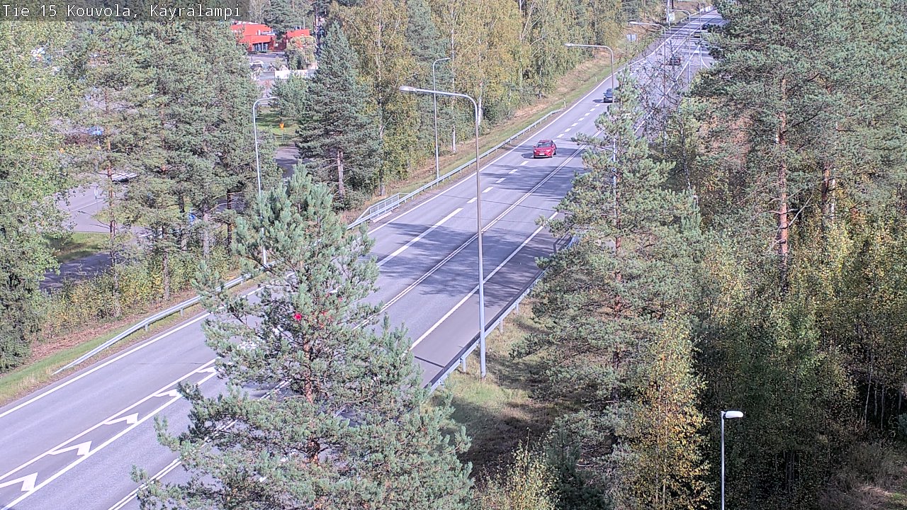 Kelikamerat Kuva Tie 15 Kouvola, Käyrälampi, Kouvola, Kymenlaakso