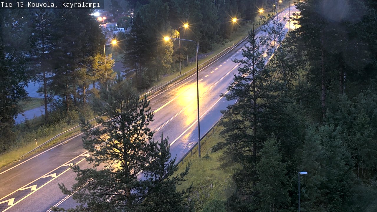 Kelikamerat Kuva Tie 15 Kouvola, Käyrälampi, Kouvola, Kymenlaakso