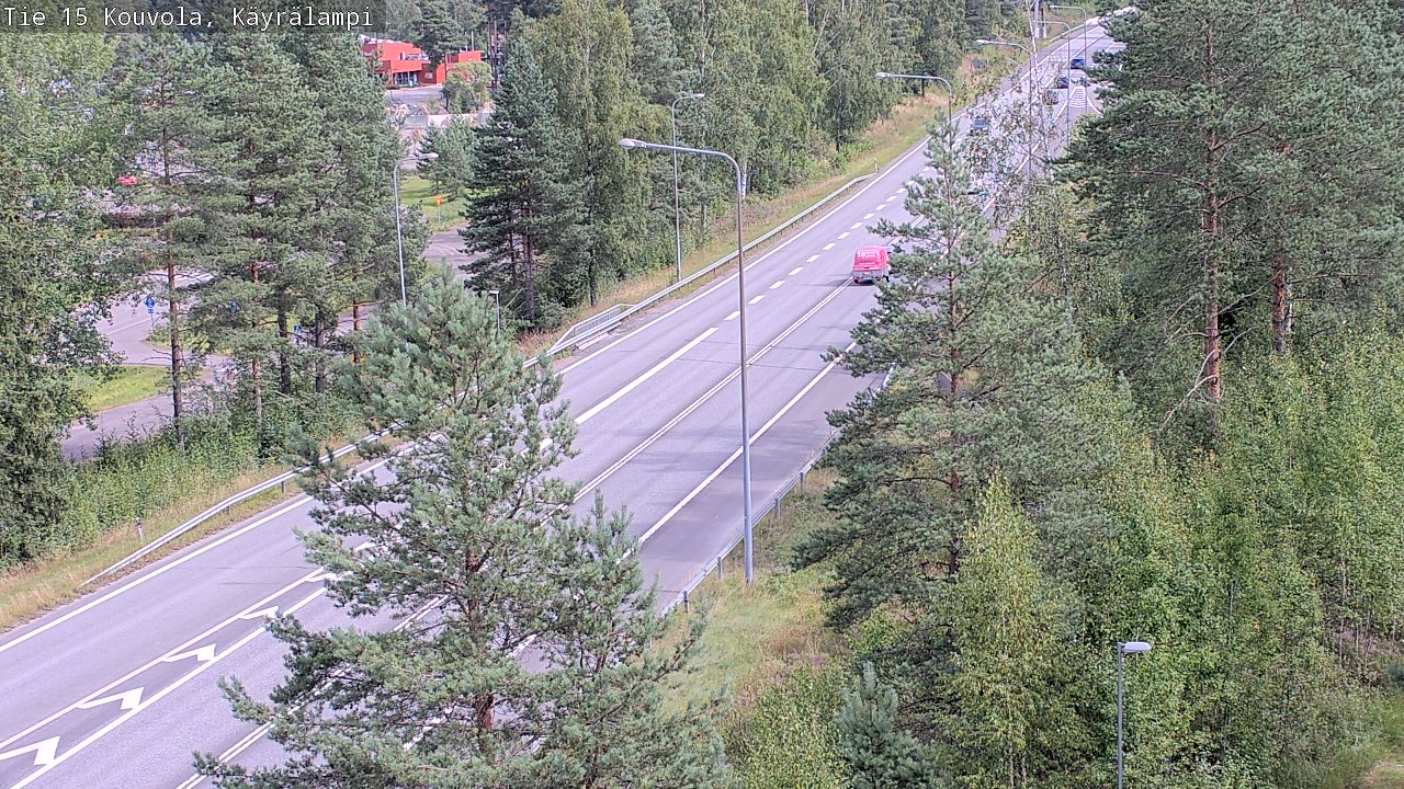Kelikamerat Kuva Tie 15 Kouvola, Käyrälampi, Kouvola, Kymenlaakso