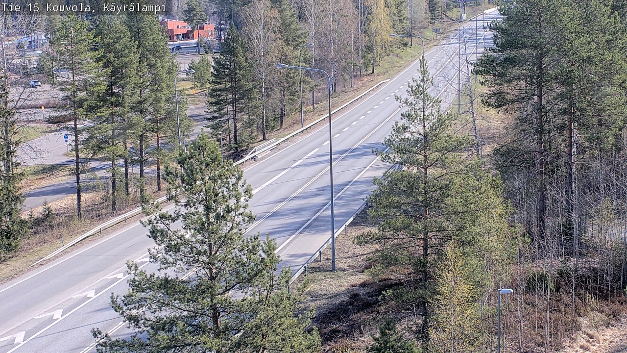 Kelikamerat Kuva Tie 15 Kouvola, Käyrälampi, Kouvola, Kymenlaakso