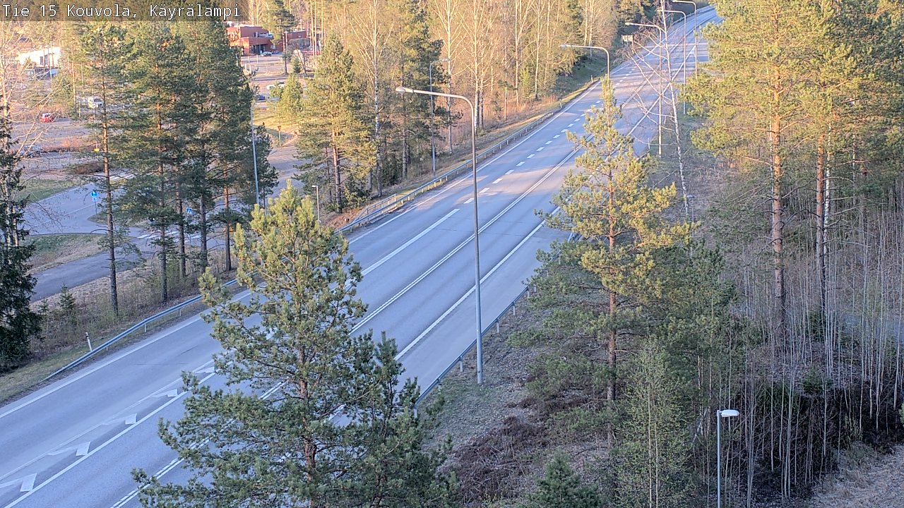 Kelikamerat Kuva Tie 15 Kouvola, Käyrälampi, Kouvola, Kymenlaakso