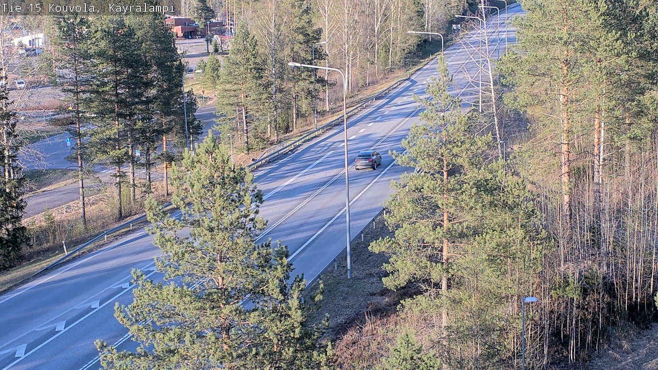 Kelikamerat Kuva Tie 15 Kouvola, Käyrälampi, Kouvola, Kymenlaakso