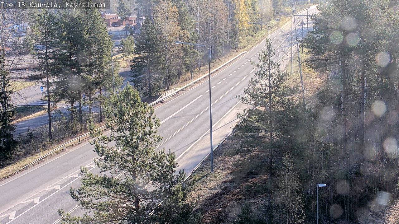 Kelikamerat Kuva Tie 15 Kouvola, Käyrälampi, Kouvola, Kymenlaakso