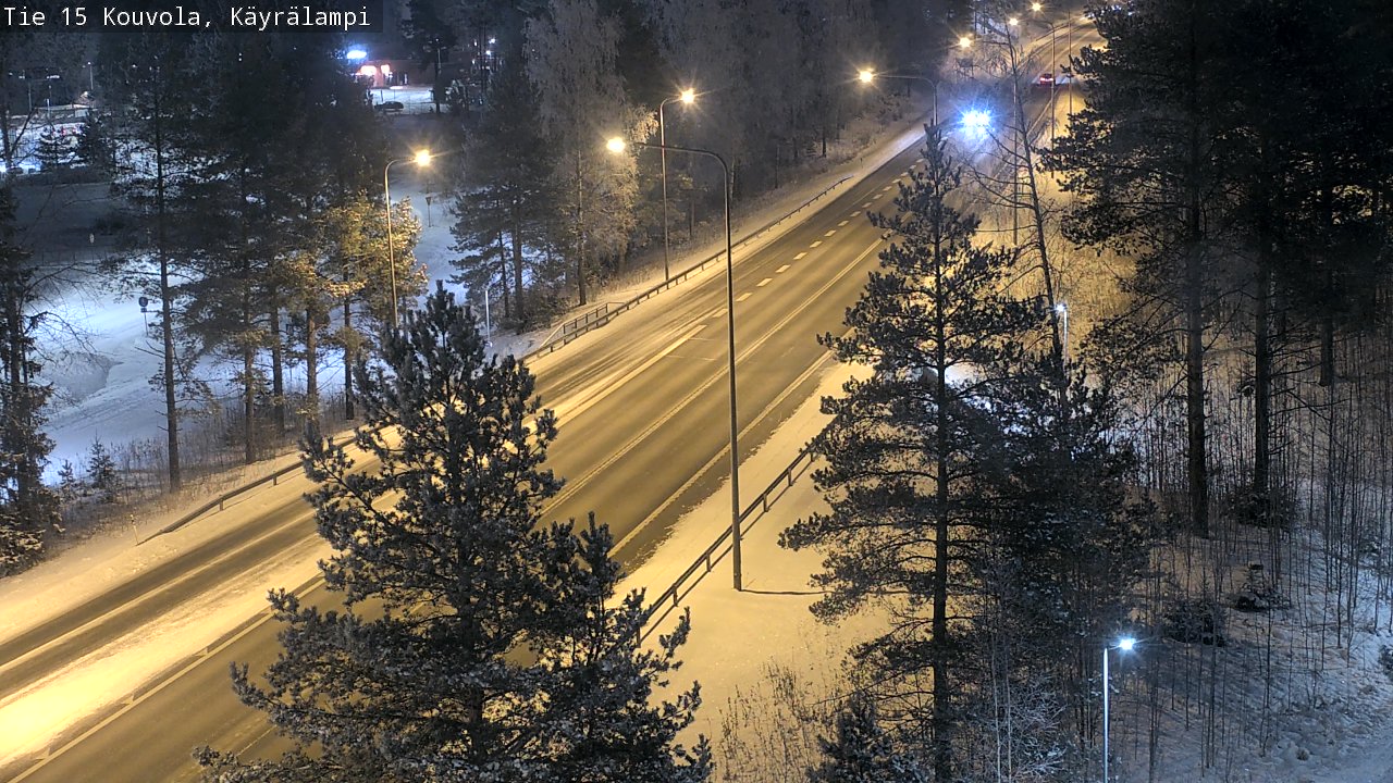 Kelikamerat Kuva Tie 15 Kouvola, Käyrälampi, Kouvola, Kymenlaakso