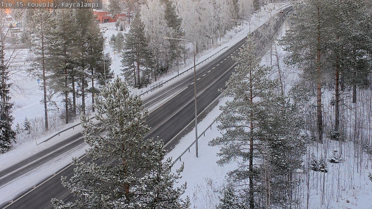 Kelikamerat Kuva Tie 15 Kouvola, Käyrälampi, Kouvola, Kymenlaakso