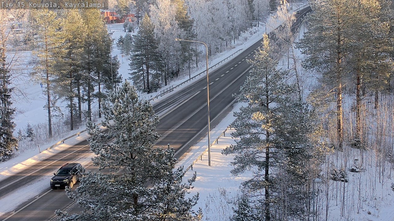 Kelikamerat Kuva Tie 15 Kouvola, Käyrälampi, Kouvola, Kymenlaakso