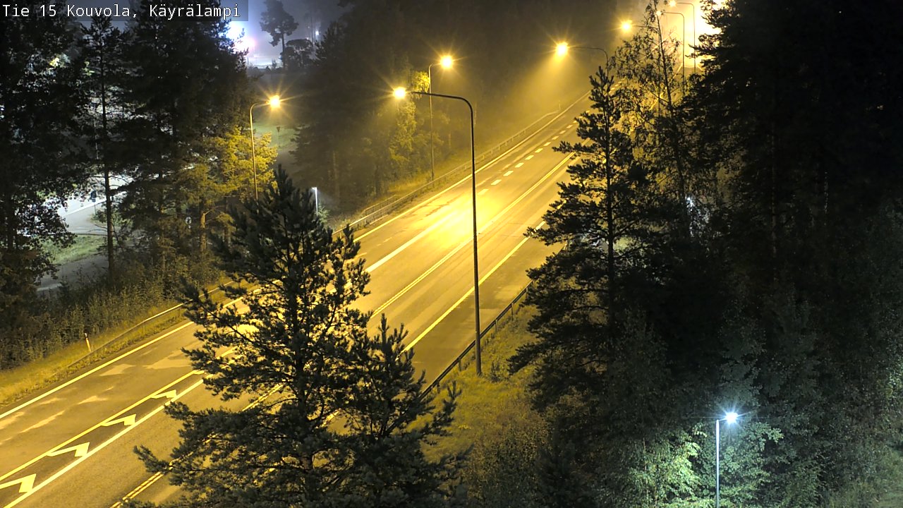 Kelikamerat Kuva Tie 15 Kouvola, Käyrälampi, Kouvola, Kymenlaakso