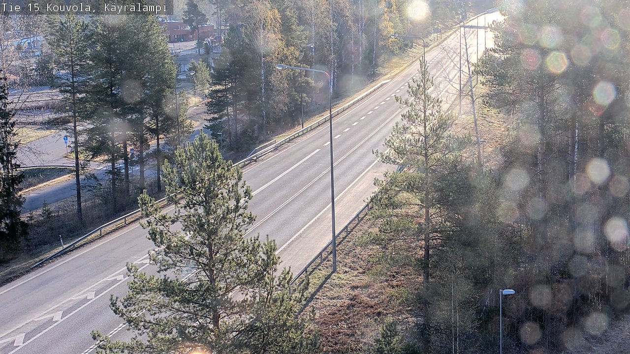 Kelikamerat Kuva Tie 15 Kouvola, Käyrälampi, Kouvola, Kymenlaakso