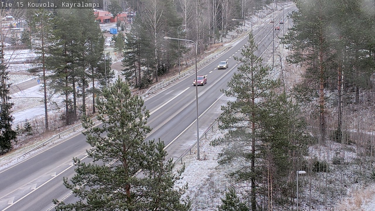 Kelikamerat Kuva Tie 15 Kouvola, Käyrälampi, Kouvola, Kymenlaakso