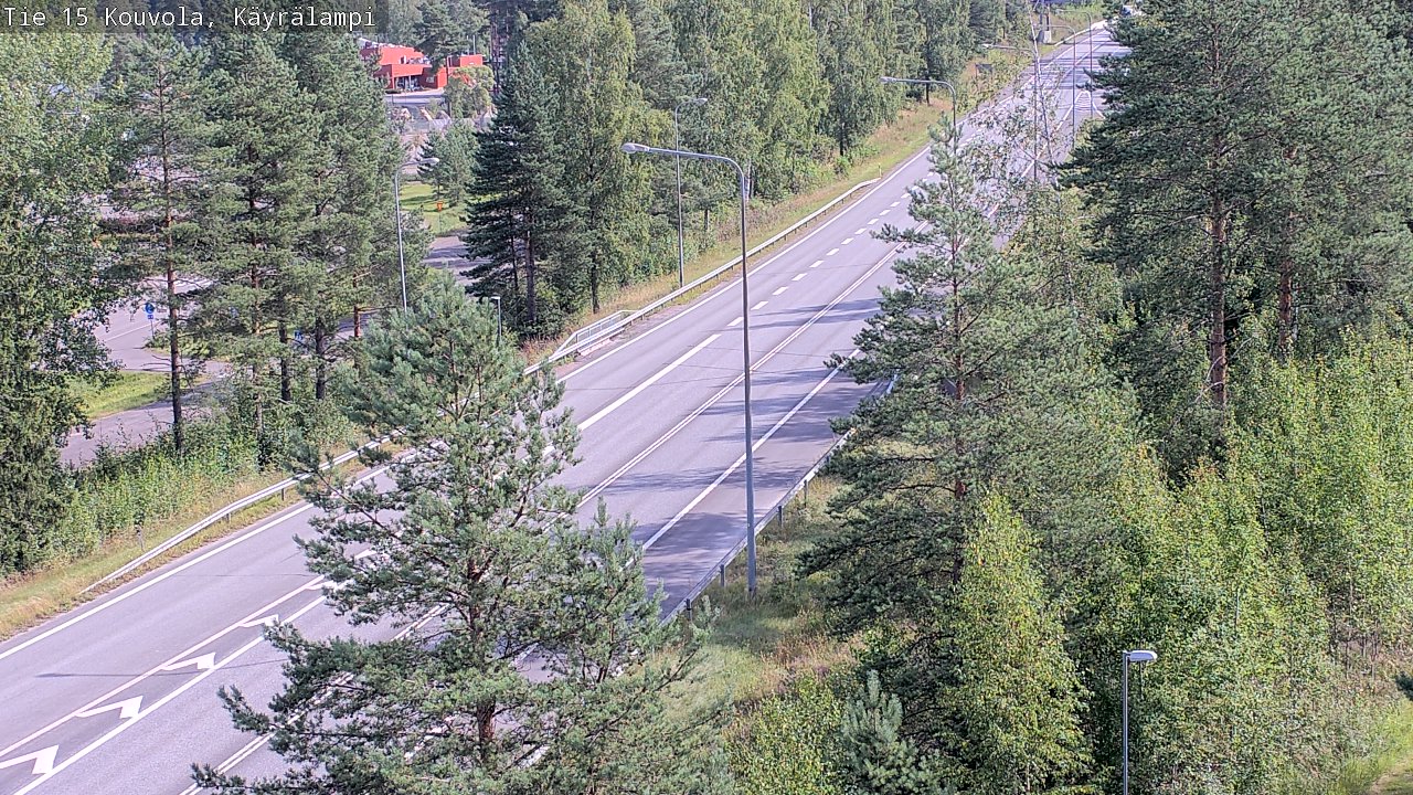 Kelikamerat Kuva Tie 15 Kouvola, Käyrälampi, Kouvola, Kymenlaakso