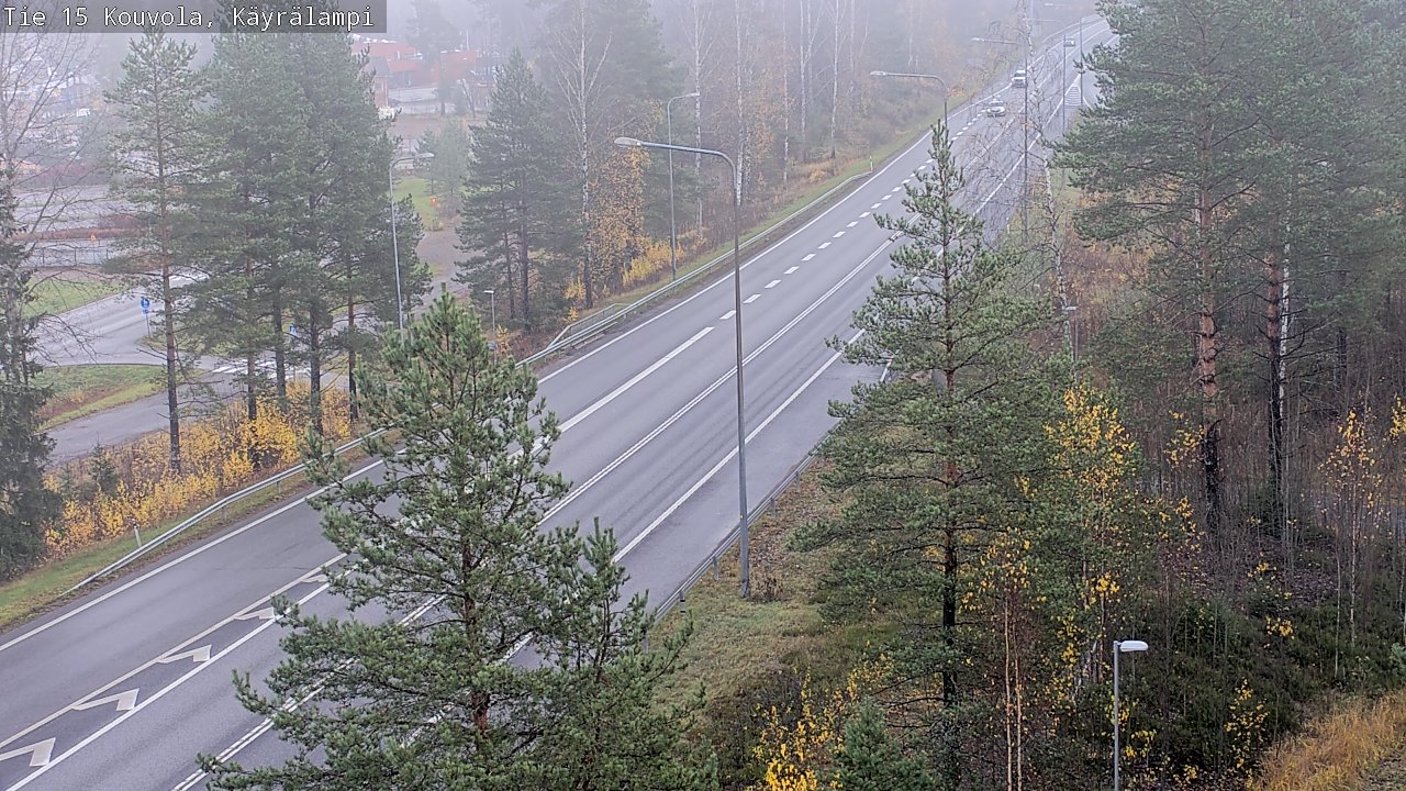 Kelikamerat Kuva Tie 15 Kouvola, Käyrälampi, Kouvola, Kymenlaakso