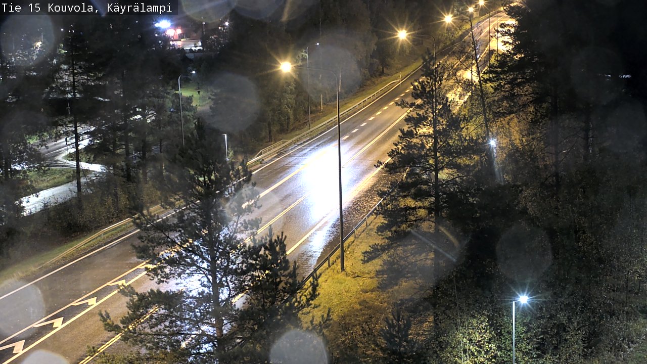 Kelikamerat Kuva Tie 15 Kouvola, Käyrälampi, Kouvola, Kymenlaakso