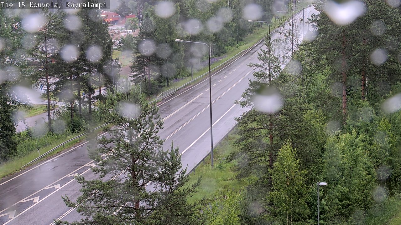 Kelikamerat Kuva Tie 15 Kouvola, Käyrälampi, Kouvola, Kymenlaakso