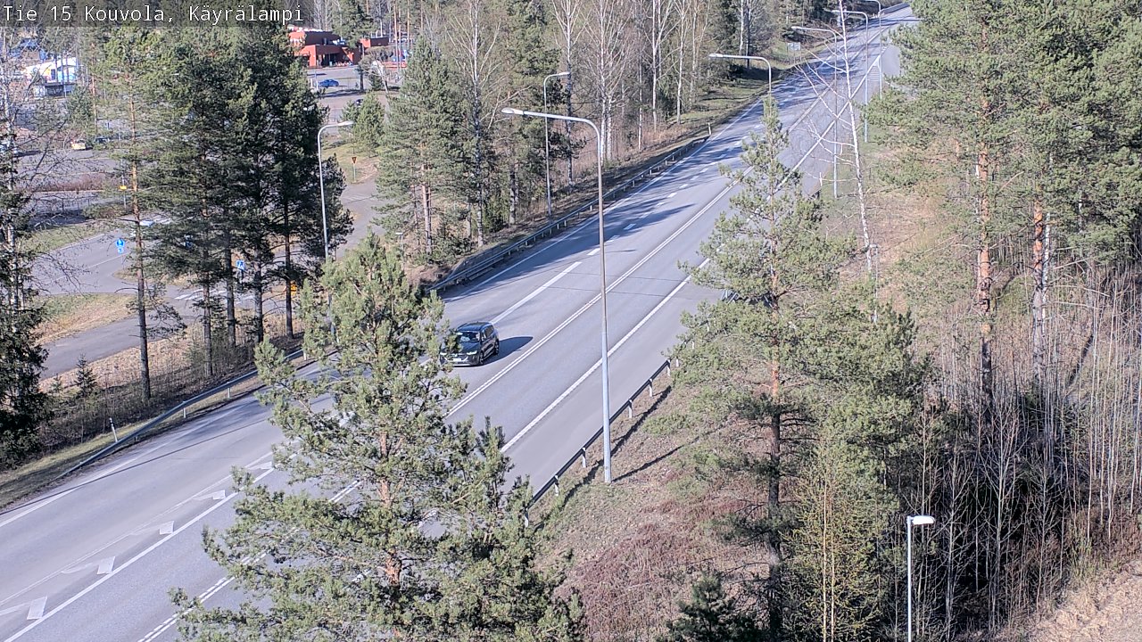 Kelikamerat Kuva Tie 15 Kouvola, Käyrälampi, Kouvola, Kymenlaakso