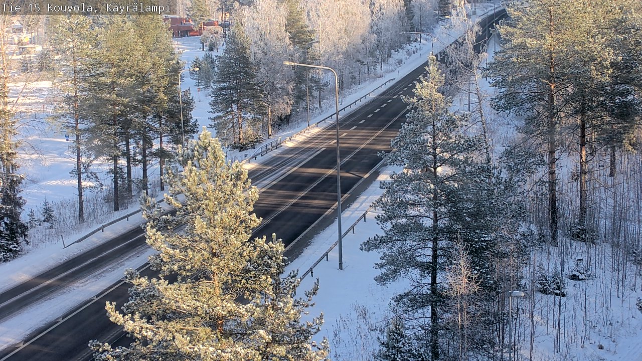 Kelikamerat Kuva Tie 15 Kouvola, Käyrälampi, Kouvola, Kymenlaakso