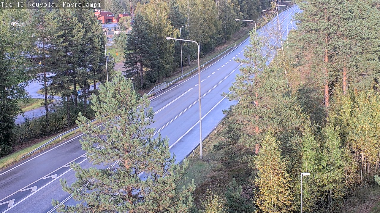 Kelikamerat Kuva Tie 15 Kouvola, Käyrälampi, Kouvola, Kymenlaakso