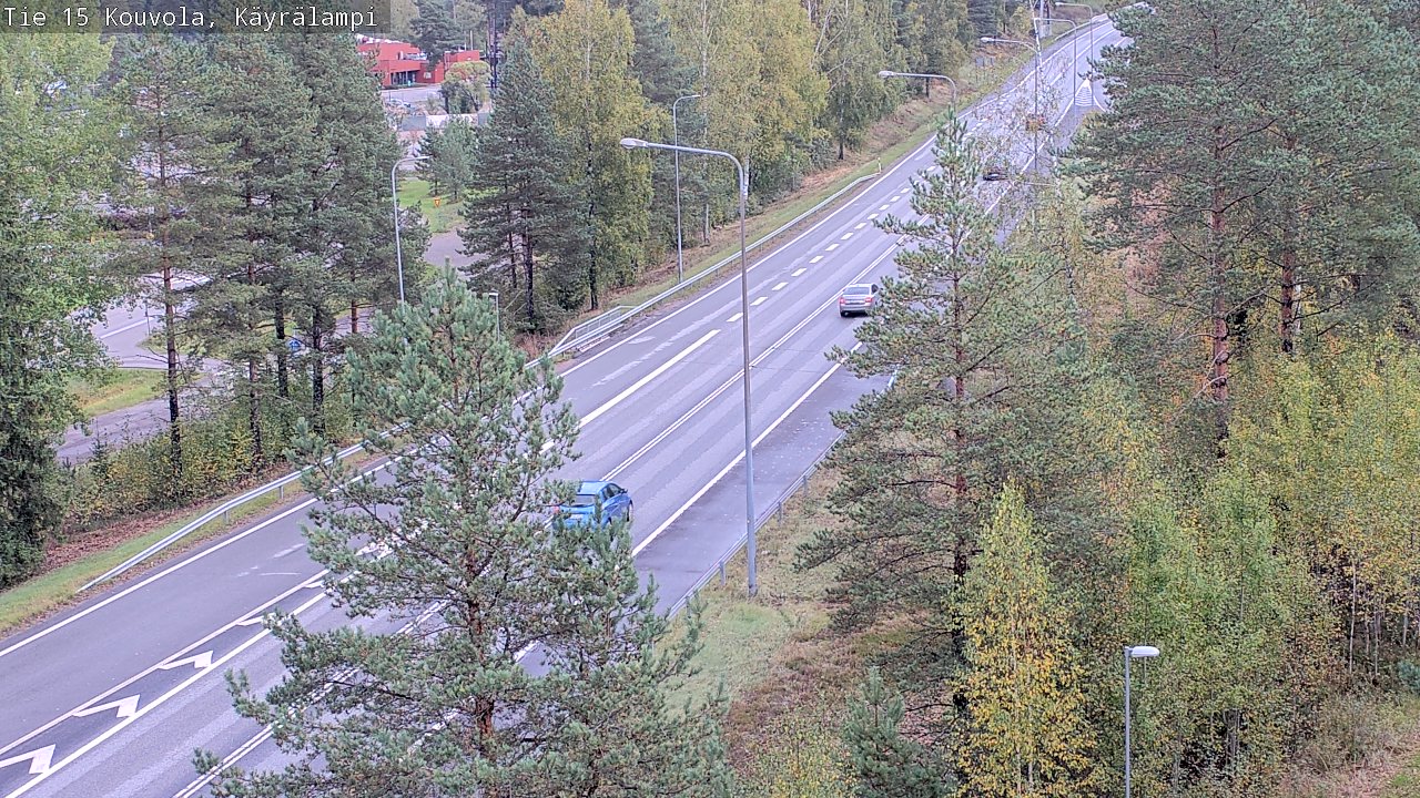 Kelikamerat Kuva Tie 15 Kouvola, Käyrälampi, Kouvola, Kymenlaakso