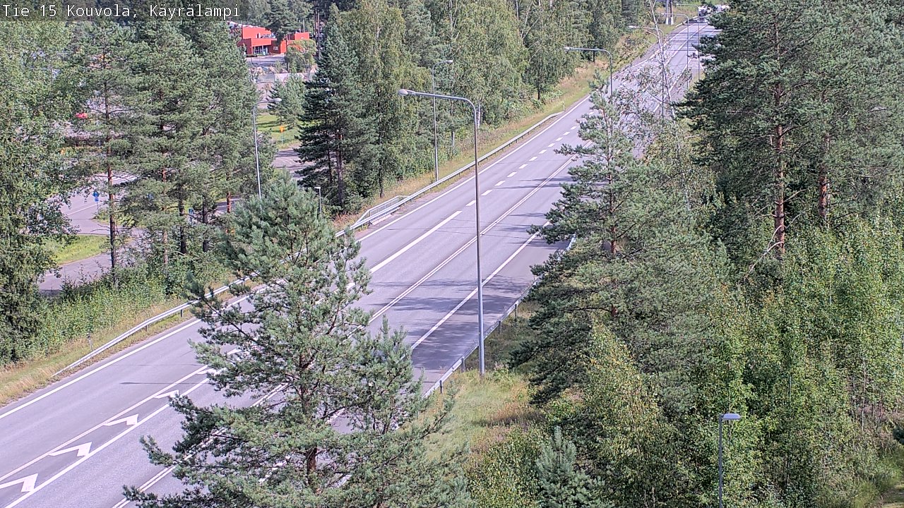 Kelikamerat Kuva Tie 15 Kouvola, Käyrälampi, Kouvola, Kymenlaakso