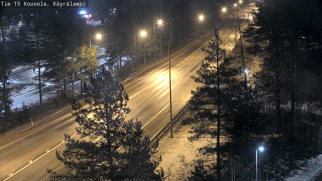 Kelikamerat Kuva Tie 15 Kouvola, Käyrälampi, Kouvola, Kymenlaakso