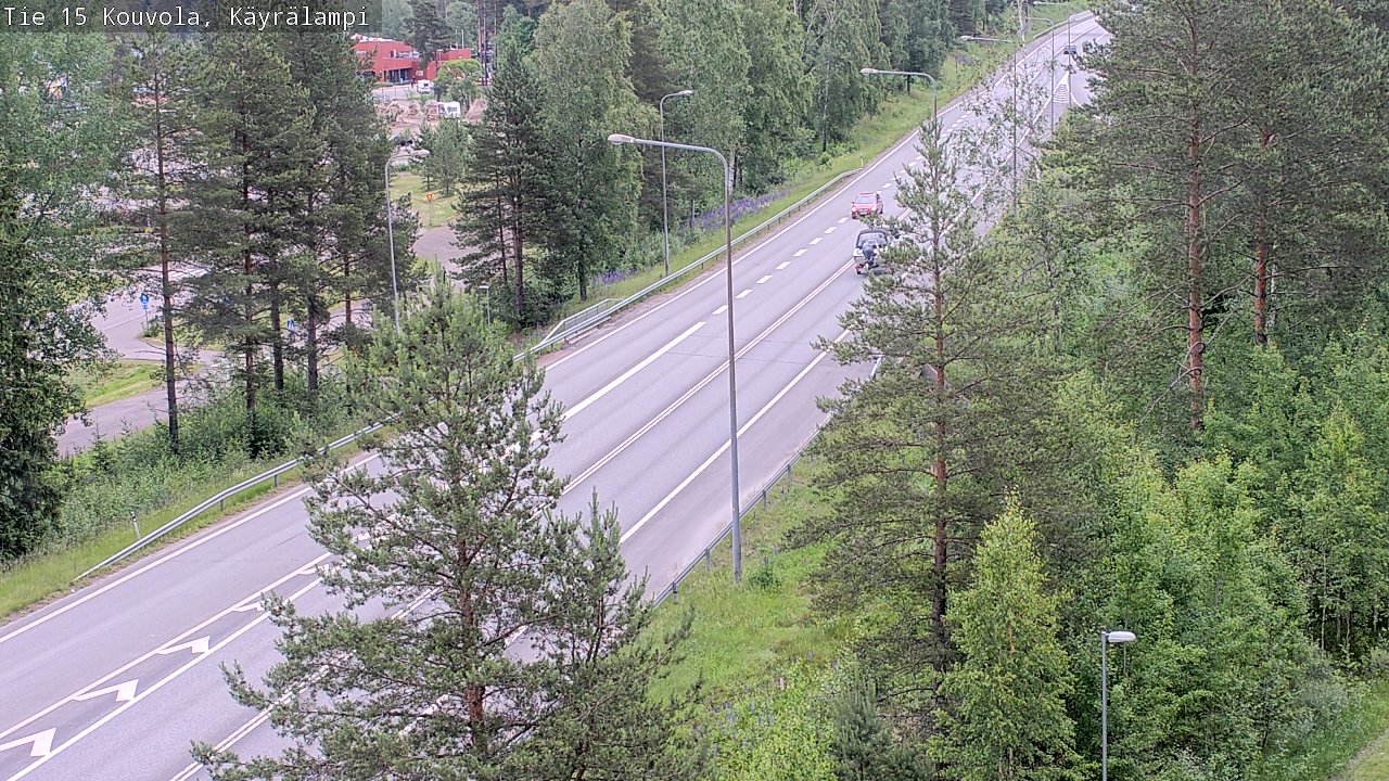 Kelikamerat Kuva Tie 15 Kouvola, Käyrälampi, Kouvola, Kymenlaakso