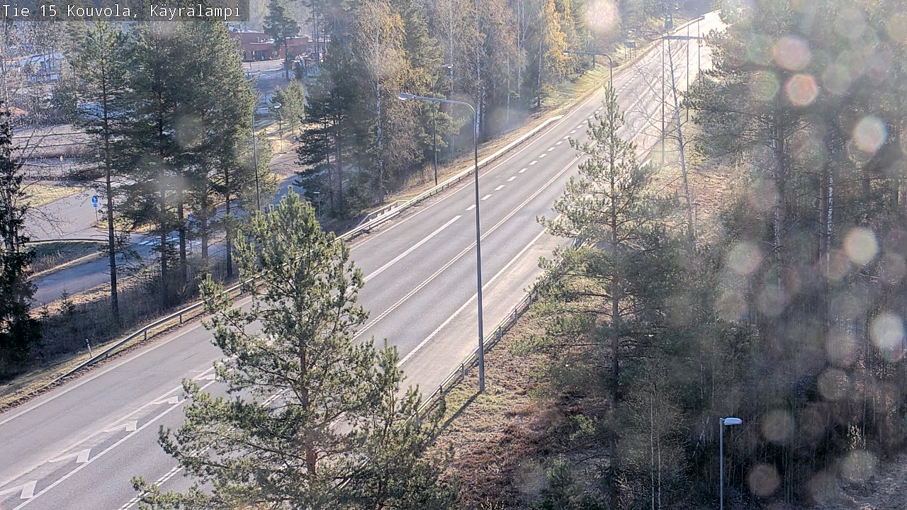 Kelikamerat Kuva Tie 15 Kouvola, Käyrälampi, Kouvola, Kymenlaakso