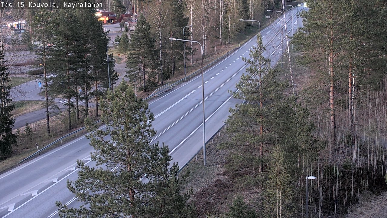 Kelikamerat Kuva Tie 15 Kouvola, Käyrälampi, Kouvola, Kymenlaakso