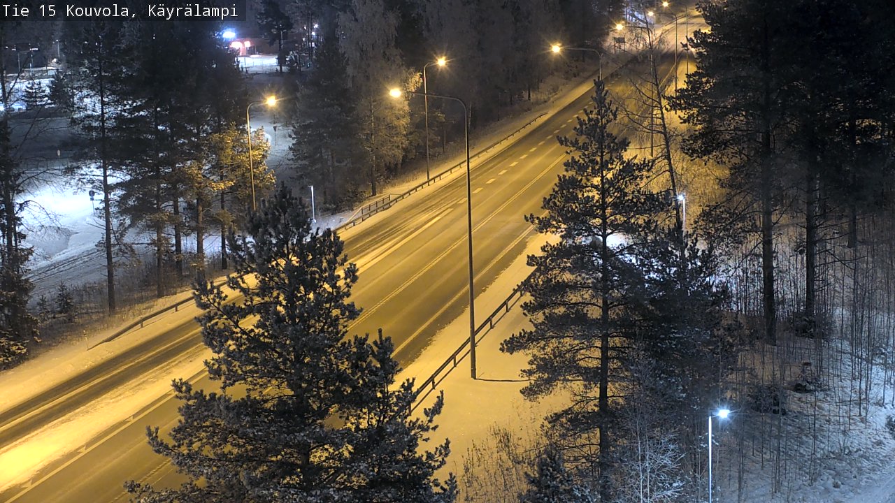 Kelikamerat Kuva Tie 15 Kouvola, Käyrälampi, Kouvola, Kymenlaakso