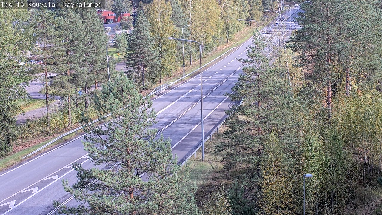 Kelikamerat Kuva Tie 15 Kouvola, Käyrälampi, Kouvola, Kymenlaakso