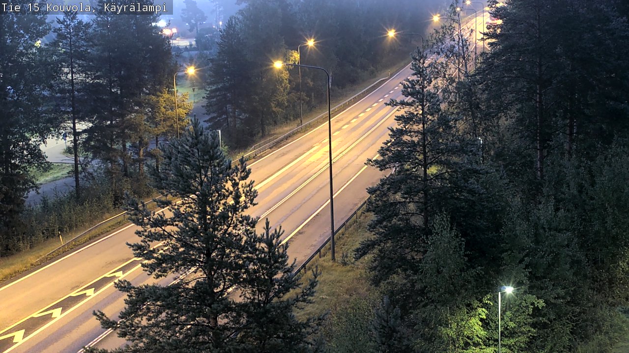 Kelikamerat Kuva Tie 15 Kouvola, Käyrälampi, Kouvola, Kymenlaakso