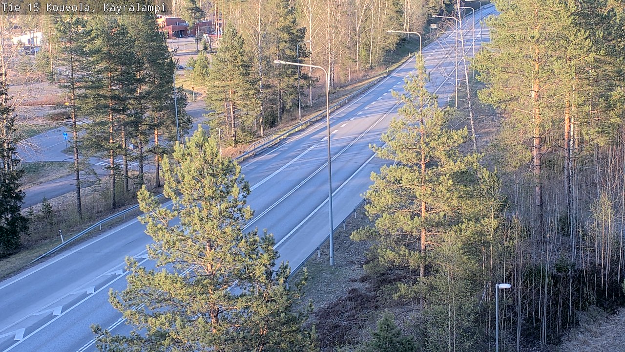 Kelikamerat Kuva Tie 15 Kouvola, Käyrälampi, Kouvola, Kymenlaakso