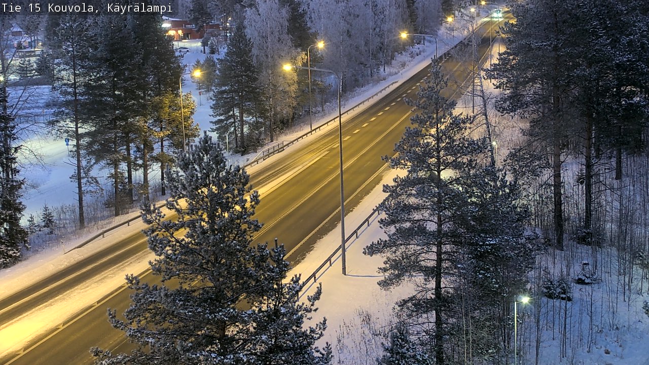 Kelikamerat Kuva Tie 15 Kouvola, Käyrälampi, Kouvola, Kymenlaakso