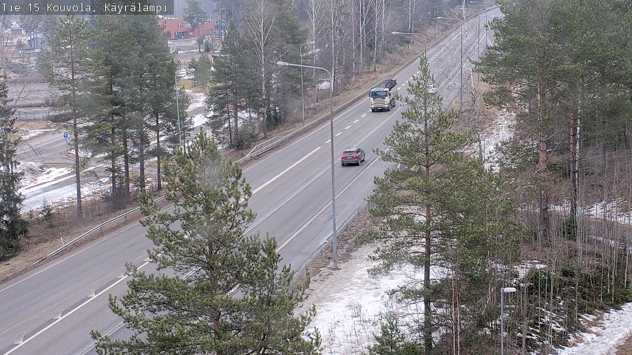 Kelikamerat Kuva Tie 15 Kouvola, Käyrälampi, Kouvola, Kymenlaakso