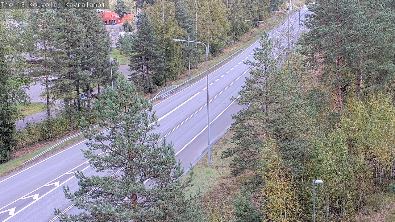 Kelikamerat Kuva Tie 15 Kouvola, Käyrälampi, Kouvola, Kymenlaakso