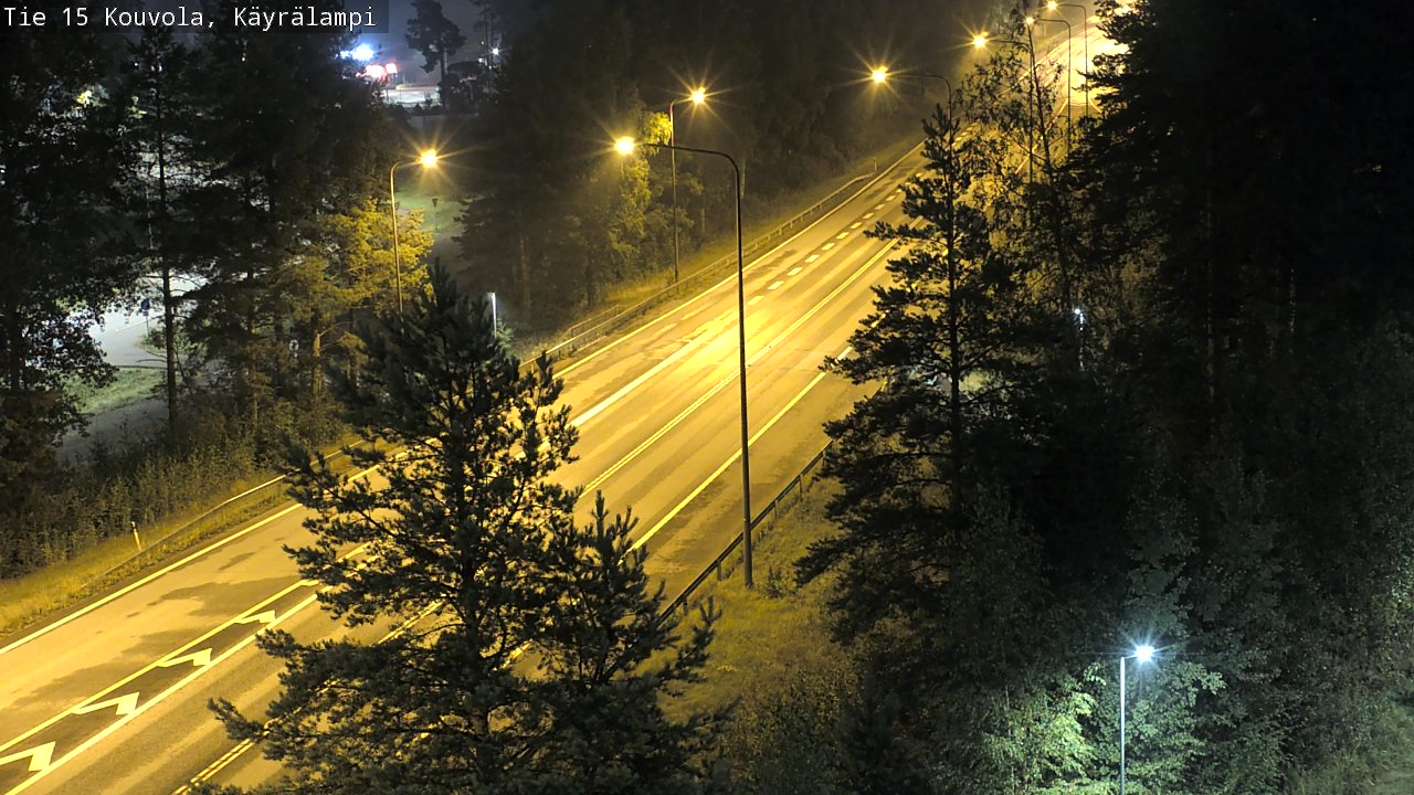 Kelikamerat Kuva Tie 15 Kouvola, Käyrälampi, Kouvola, Kymenlaakso