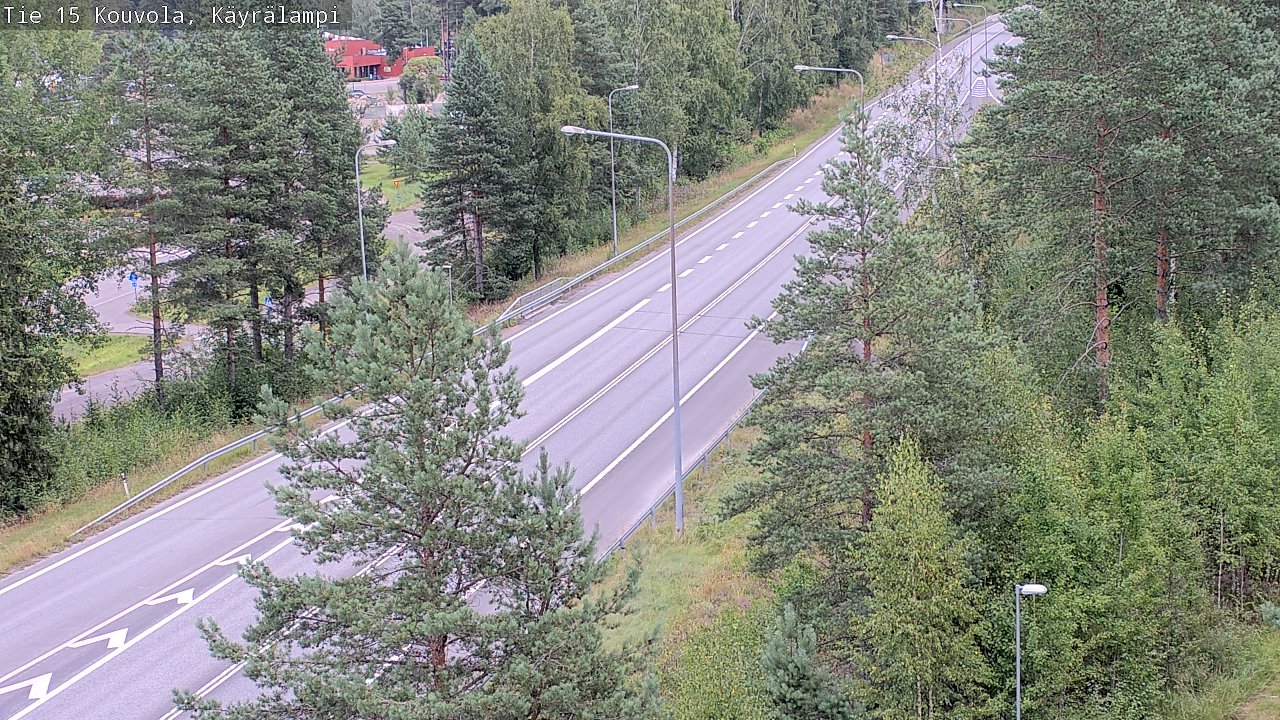 Kelikamerat Kuva Tie 15 Kouvola, Käyrälampi, Kouvola, Kymenlaakso