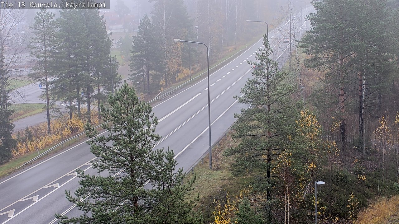 Kelikamerat Kuva Tie 15 Kouvola, Käyrälampi, Kouvola, Kymenlaakso