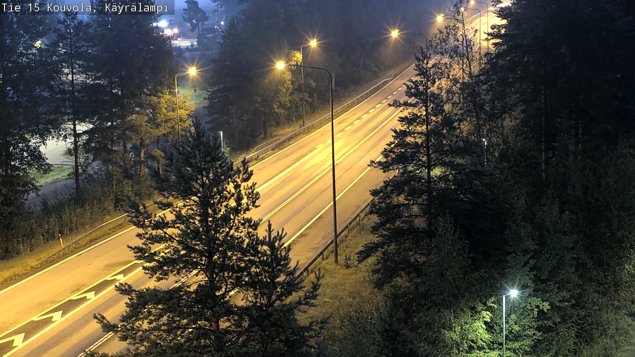Kelikamerat Kuva Tie 15 Kouvola, Käyrälampi, Kouvola, Kymenlaakso