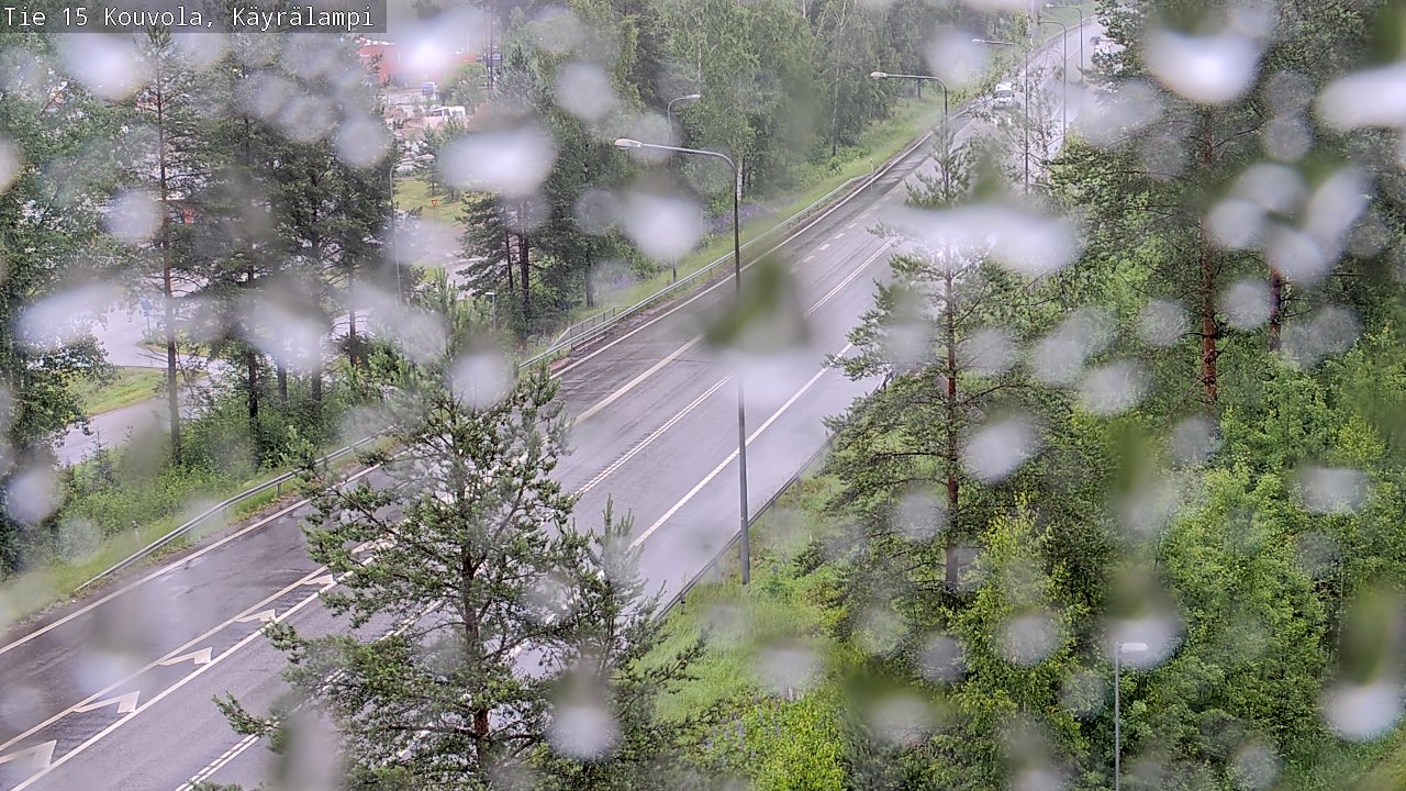 Kelikamerat Kuva Tie 15 Kouvola, Käyrälampi, Kouvola, Kymenlaakso