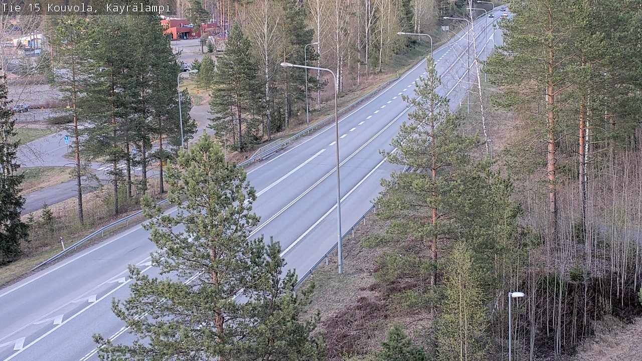 Kelikamerat Kuva Tie 15 Kouvola, Käyrälampi, Kouvola, Kymenlaakso