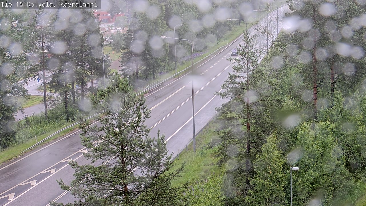 Kelikamerat Kuva Tie 15 Kouvola, Käyrälampi, Kouvola, Kymenlaakso