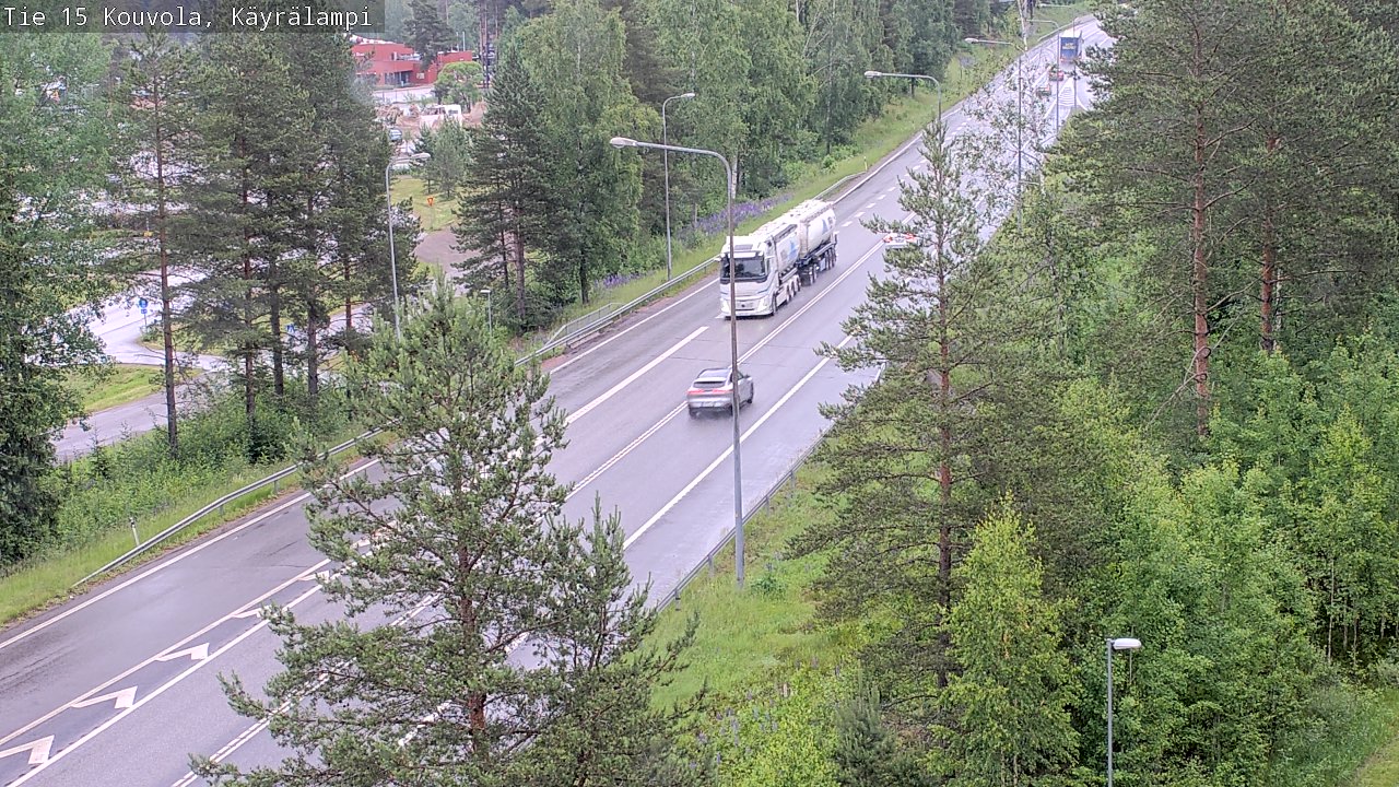 Kelikamerat Kuva Tie 15 Kouvola, Käyrälampi, Kouvola, Kymenlaakso
