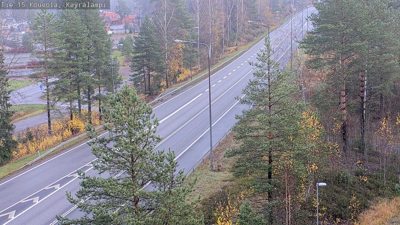 Kelikamerat Kuva Tie 15 Kouvola, Käyrälampi, Kouvola, Kymenlaakso