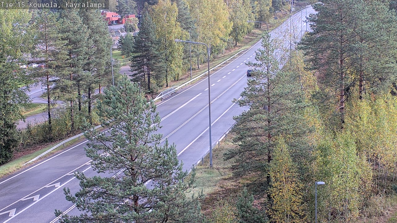 Kelikamerat Kuva Tie 15 Kouvola, Käyrälampi, Kouvola, Kymenlaakso
