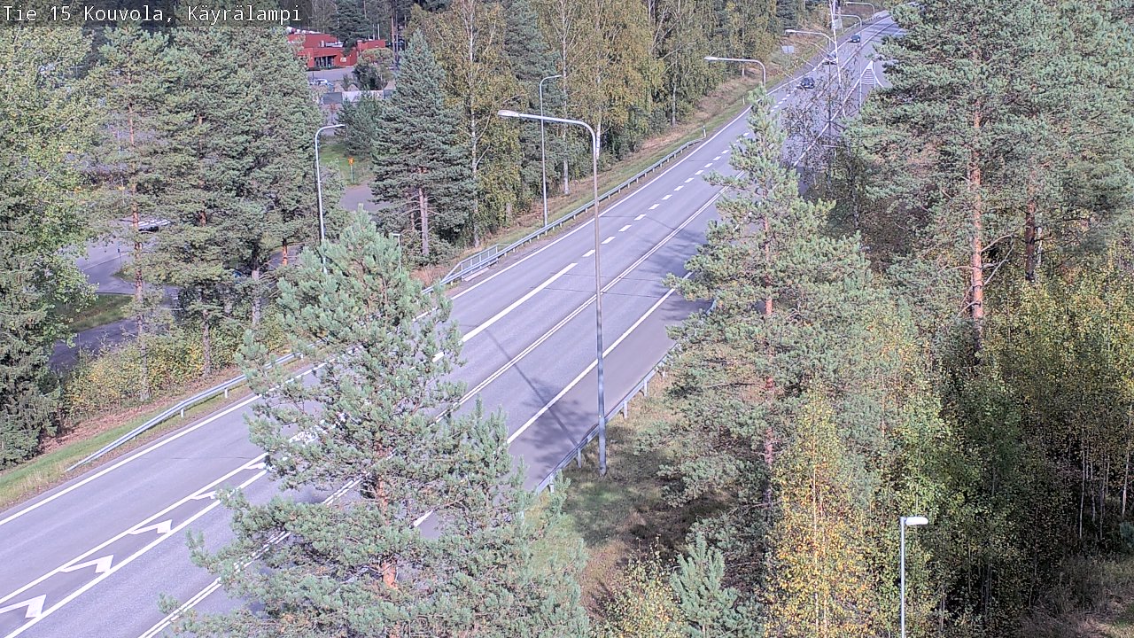 Kelikamerat Kuva Tie 15 Kouvola, Käyrälampi, Kouvola, Kymenlaakso